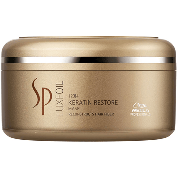Masca de par Wella Professionals SP LuxeOil Keratin Protect pentru par deteriorat
